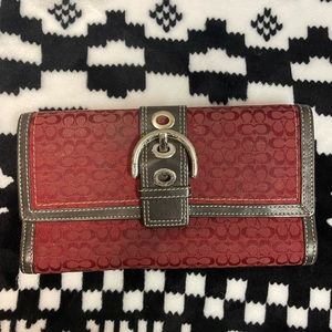 Used coach wallet